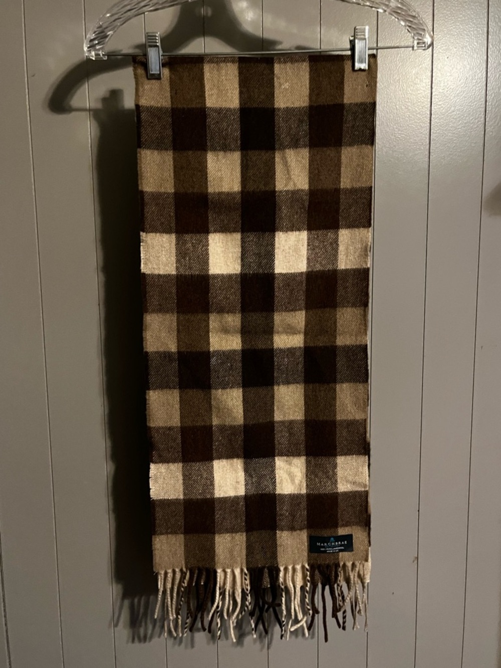 Marchbrae Edinburgh 100% lambswool scarf
